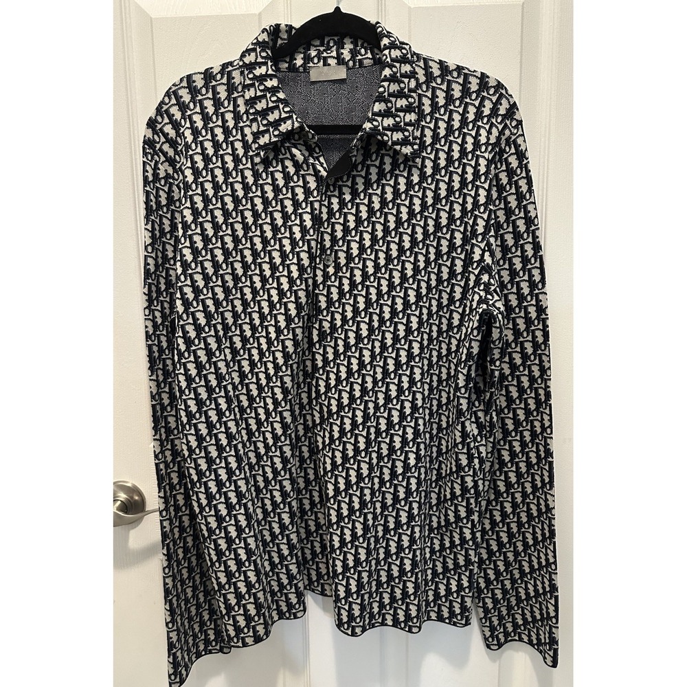 DIOR OBLIQUE OVERSHIRT RARE SIZE LARGE